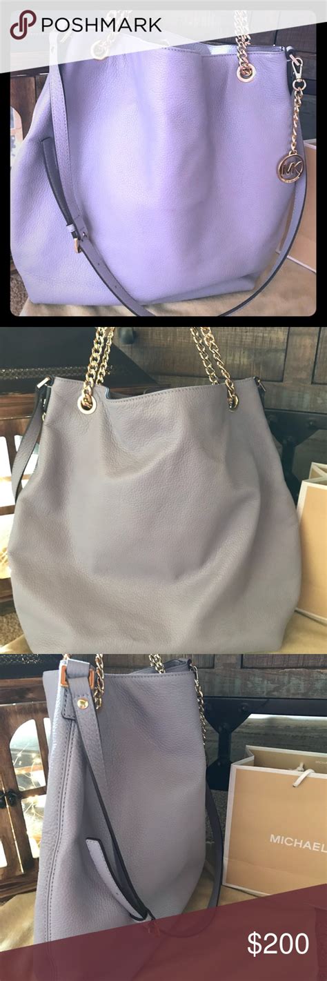 michael kors jet set chain lilac